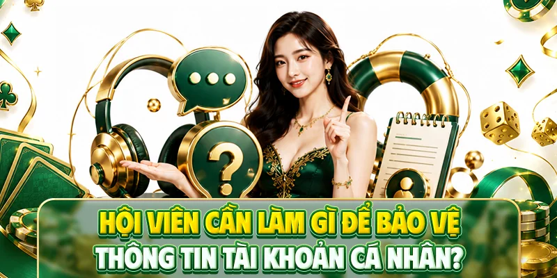 Hội viên cần làm gì để bảo vệ thông tin tài khoản cá nhân?